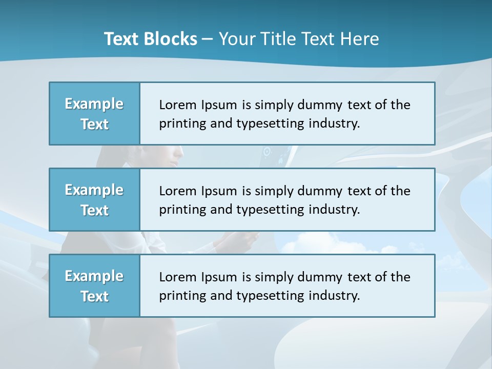 Virtual Digital Reading PowerPoint Template