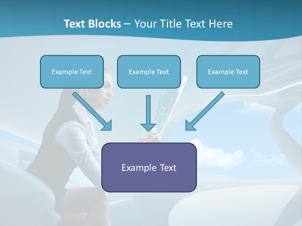 Virtual Digital Reading PowerPoint Template