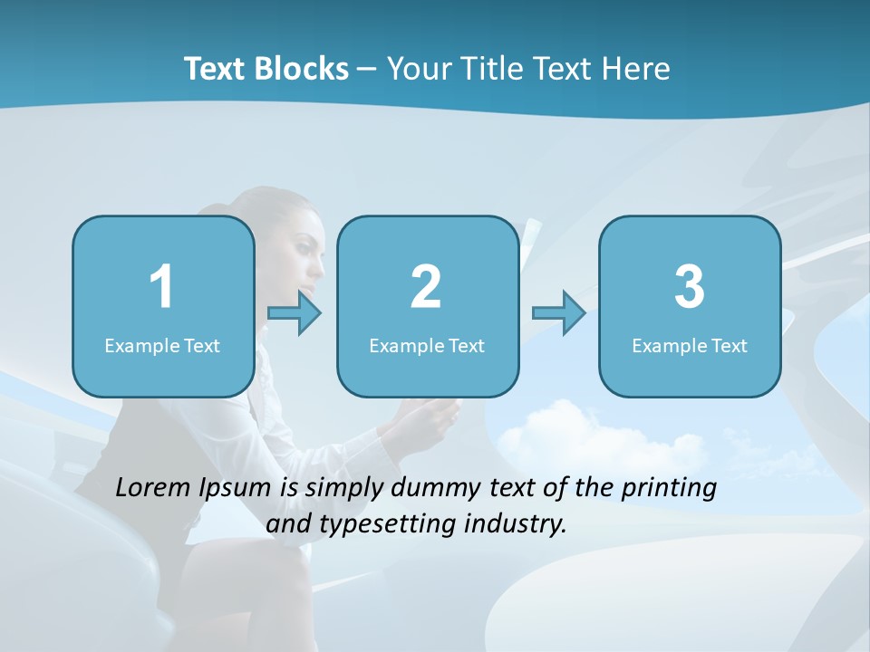 Virtual Digital Reading PowerPoint Template
