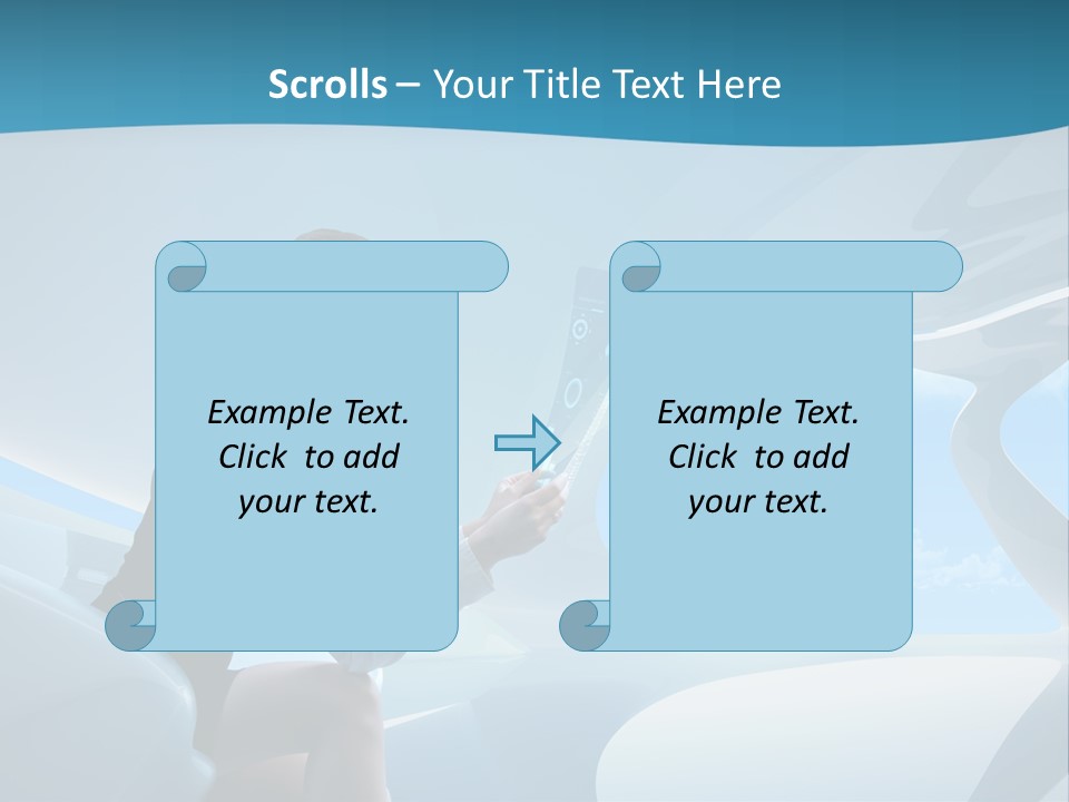 Virtual Digital Reading PowerPoint Template