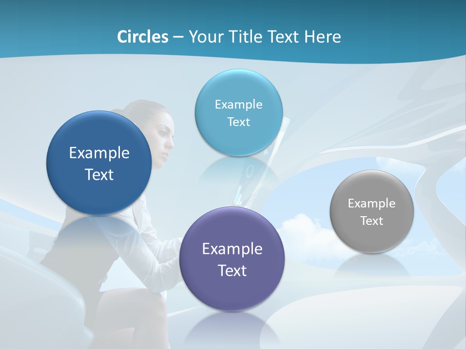 Virtual Digital Reading PowerPoint Template