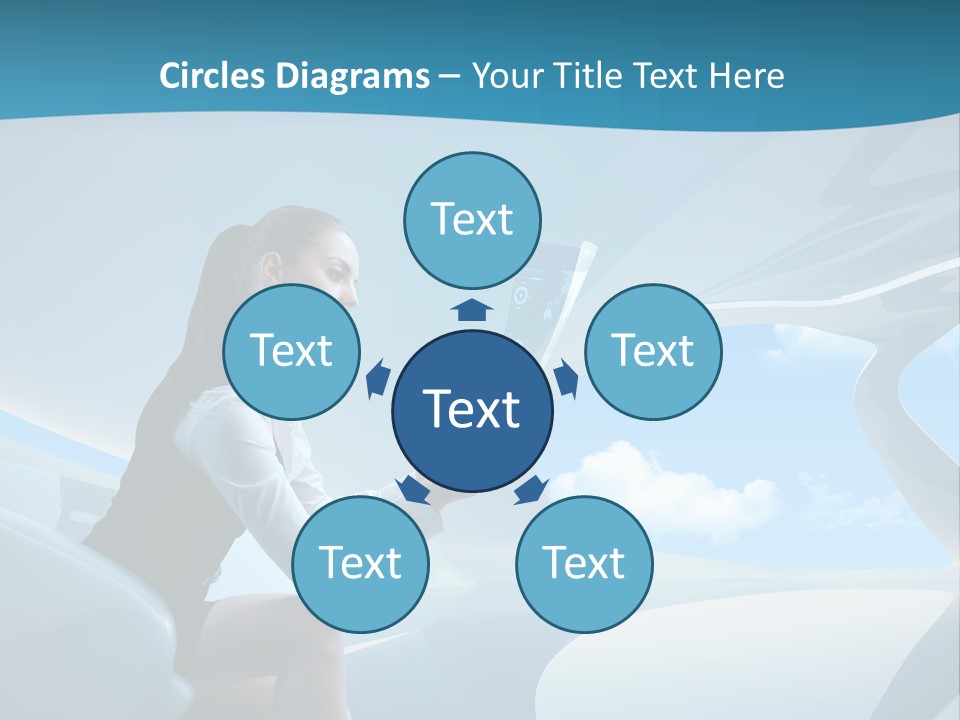 Virtual Digital Reading PowerPoint Template