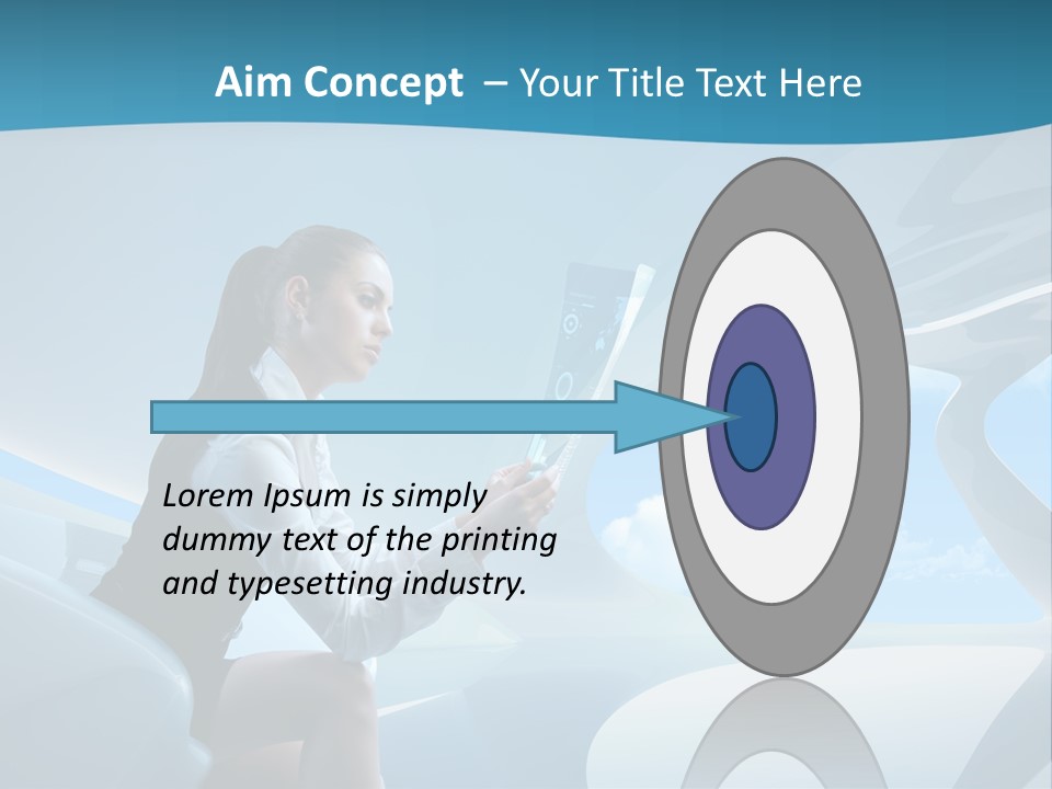 Virtual Digital Reading PowerPoint Template