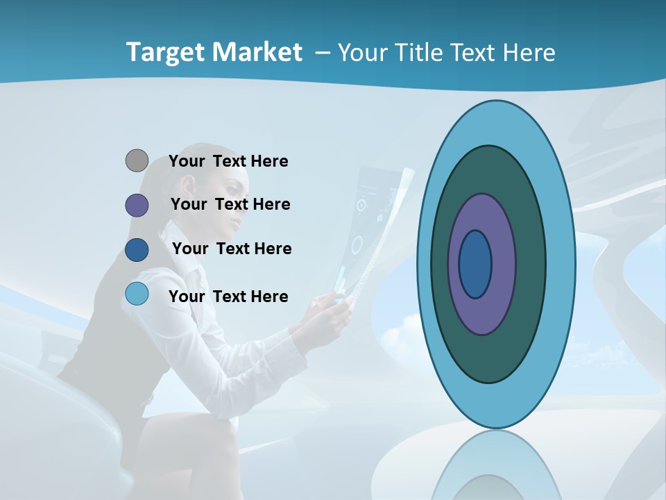 Virtual Digital Reading PowerPoint Template