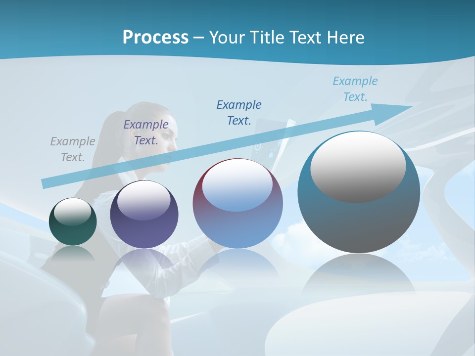 Virtual Digital Reading PowerPoint Template