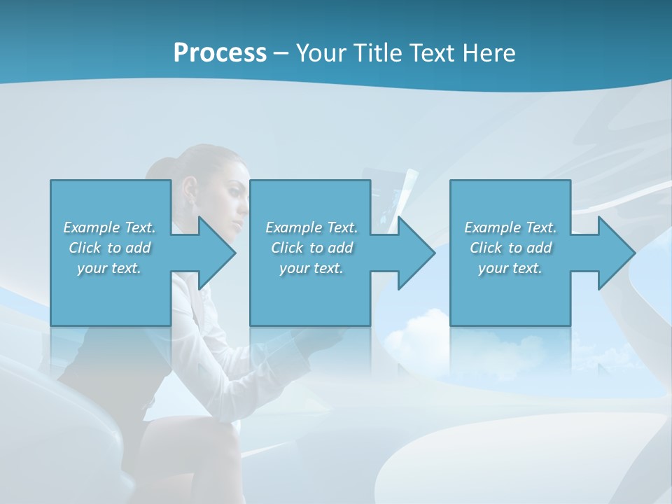 Virtual Digital Reading PowerPoint Template