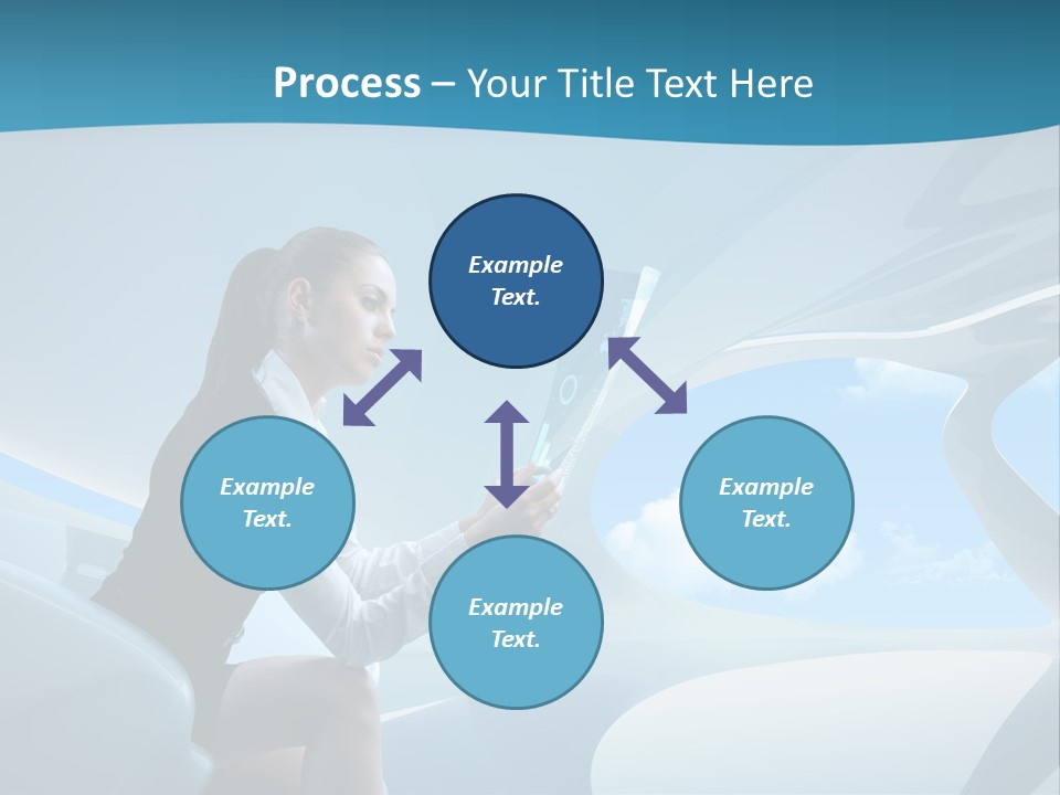 Virtual Digital Reading PowerPoint Template