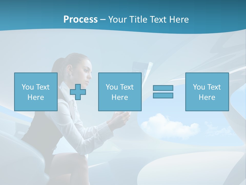 Virtual Digital Reading PowerPoint Template