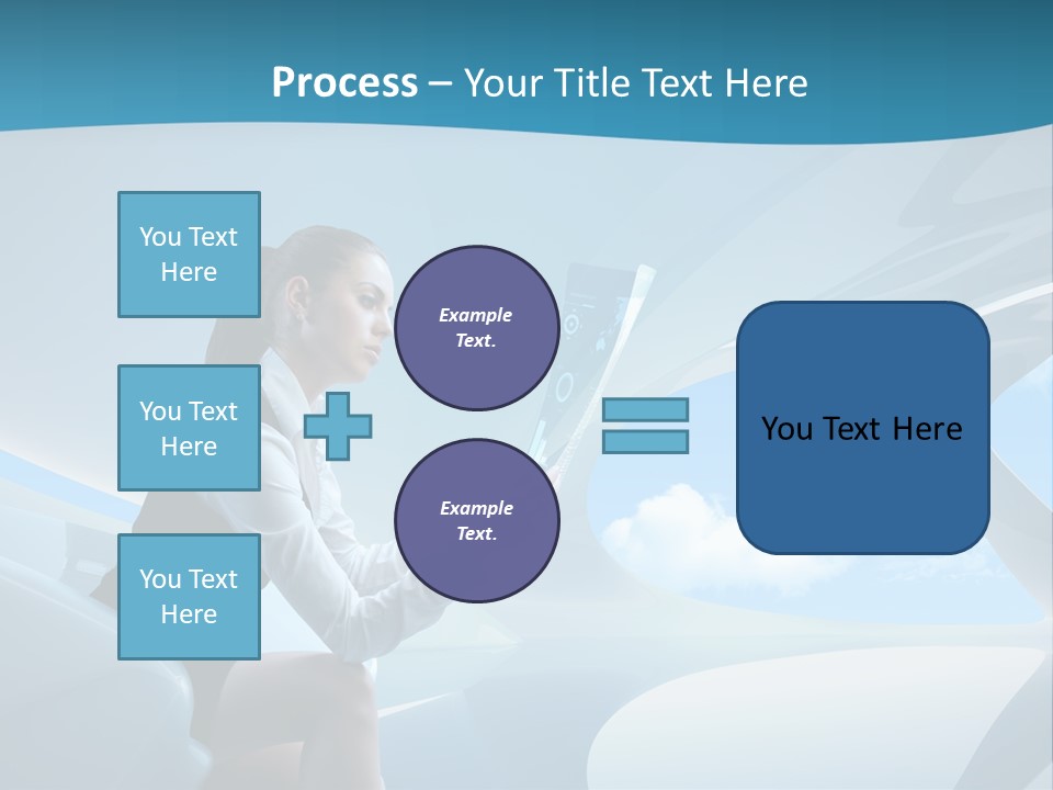 Virtual Digital Reading PowerPoint Template