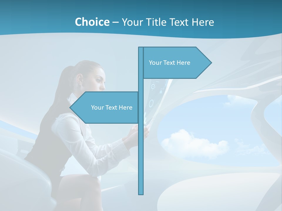 Virtual Digital Reading PowerPoint Template