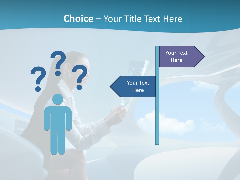 Virtual Digital Reading PowerPoint Template