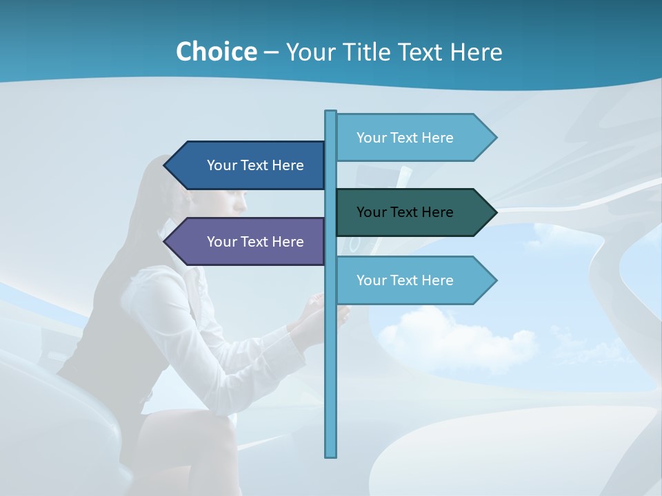 Virtual Digital Reading PowerPoint Template