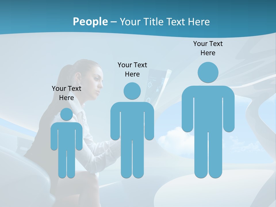 Virtual Digital Reading PowerPoint Template