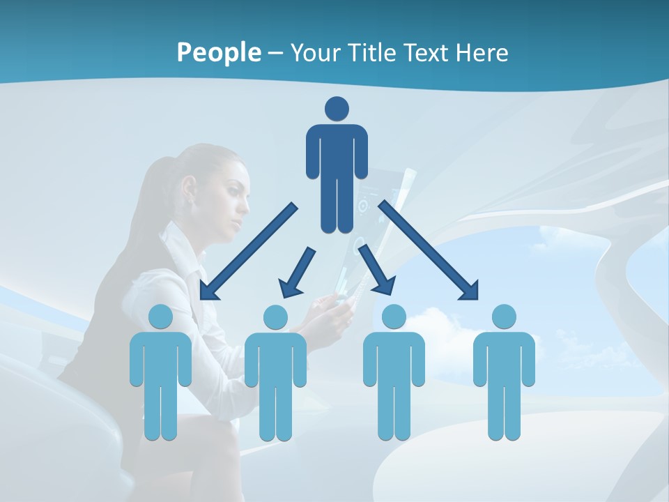 Virtual Digital Reading PowerPoint Template