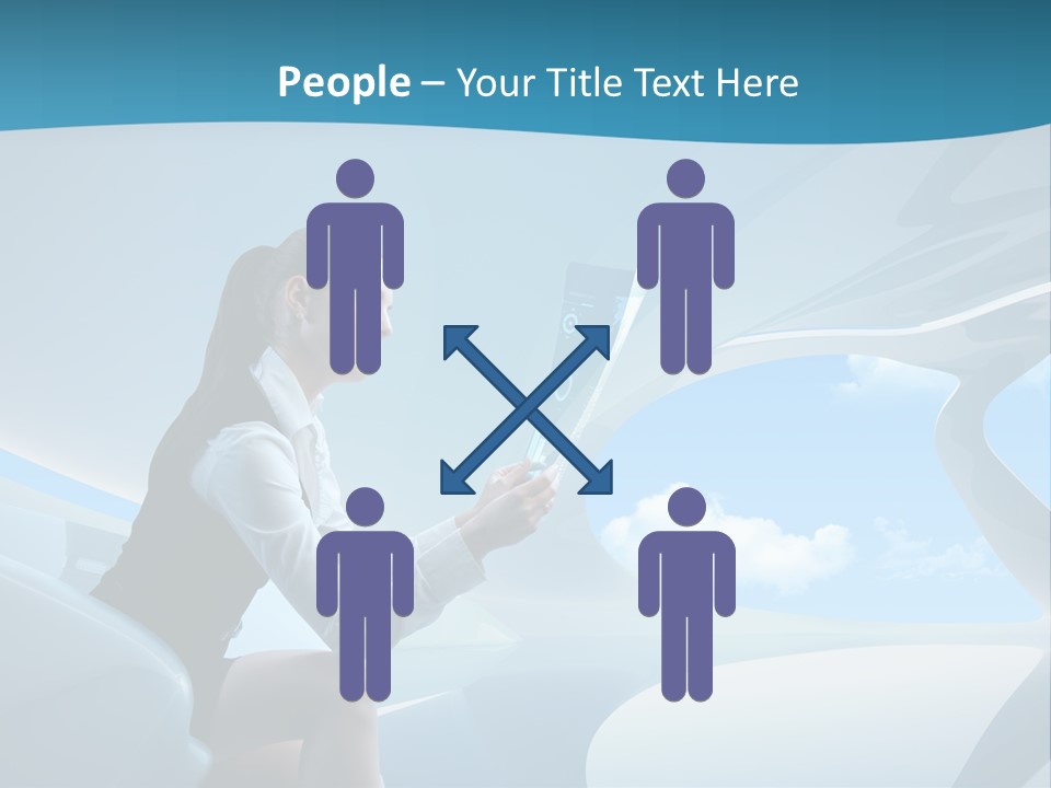 Virtual Digital Reading PowerPoint Template