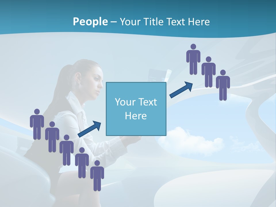Virtual Digital Reading PowerPoint Template