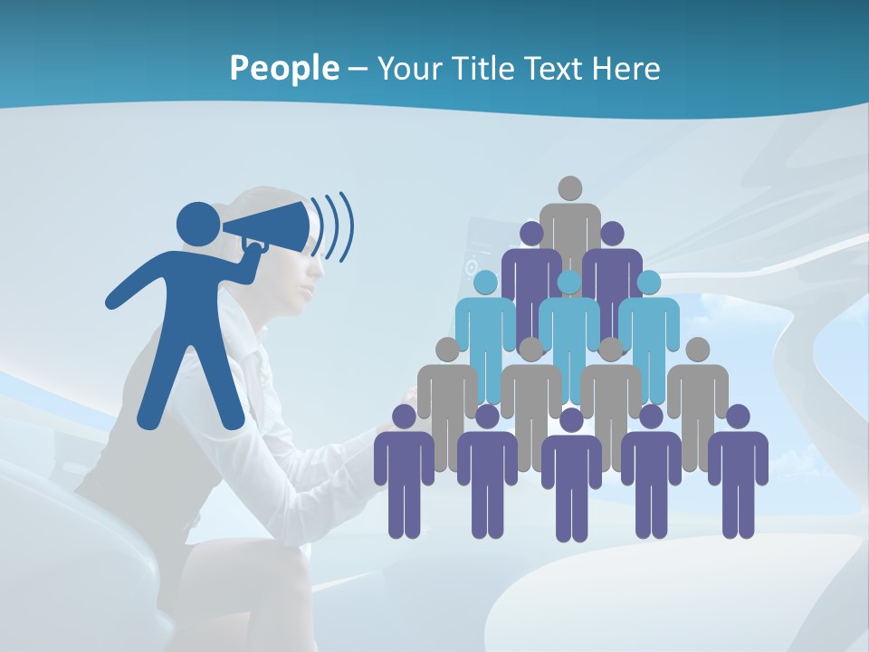 Virtual Digital Reading PowerPoint Template