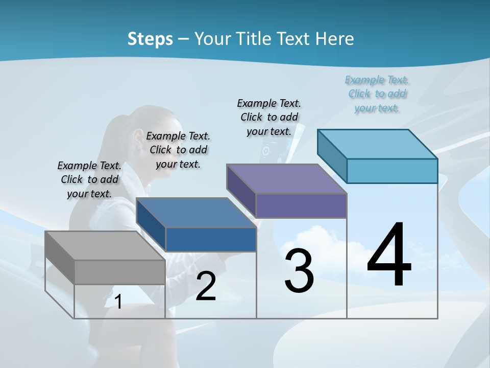 Virtual Digital Reading PowerPoint Template