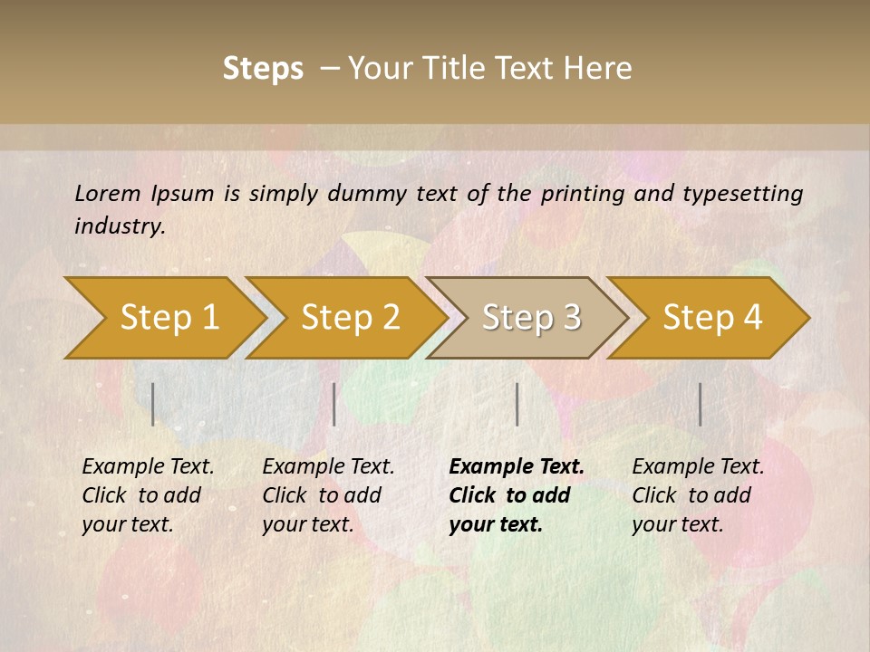 Decoration Dirty Retro PowerPoint Template