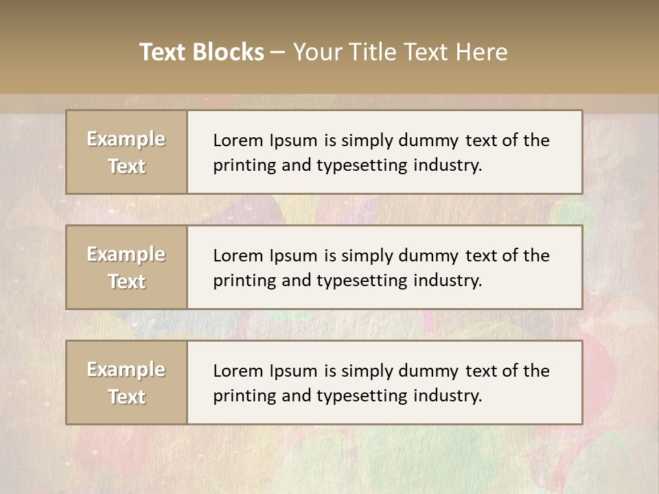 Decoration Dirty Retro PowerPoint Template