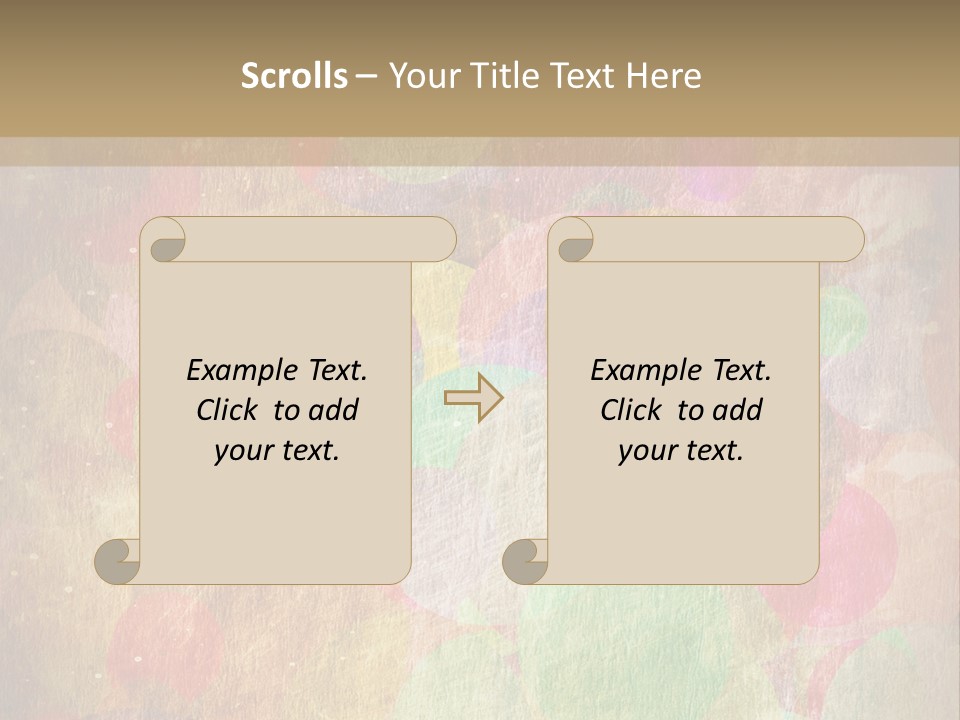 Decoration Dirty Retro PowerPoint Template