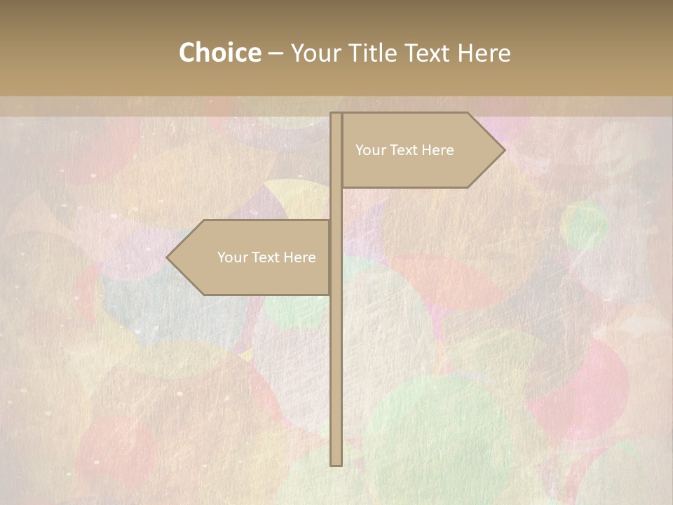 Decoration Dirty Retro PowerPoint Template