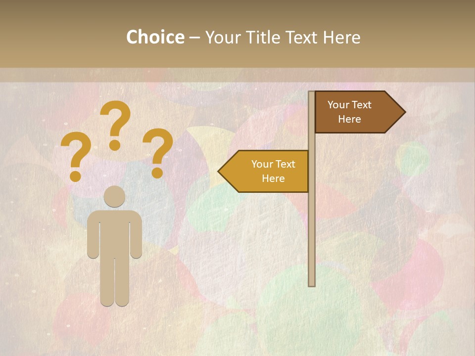 Decoration Dirty Retro PowerPoint Template