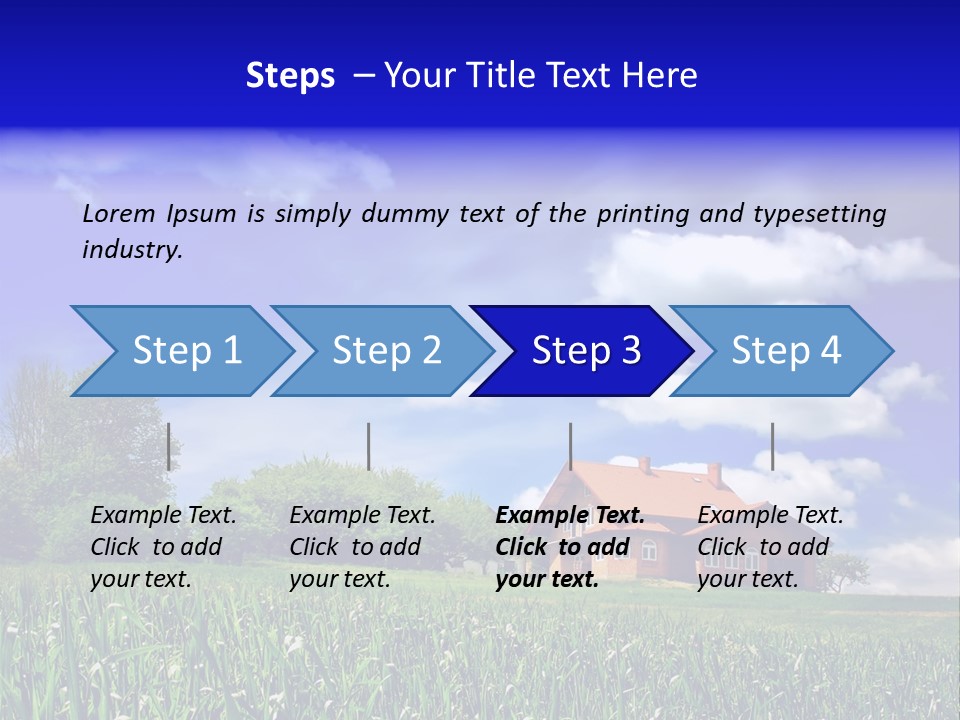 Green Flora New PowerPoint Template
