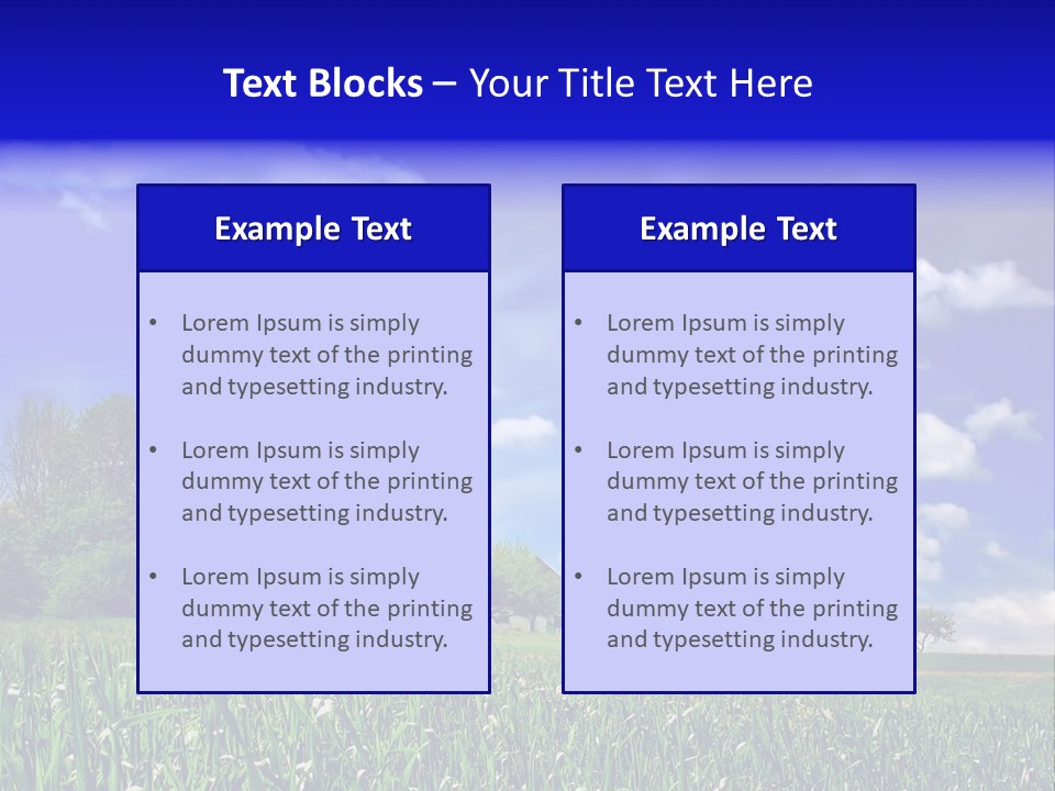 Green Flora New PowerPoint Template