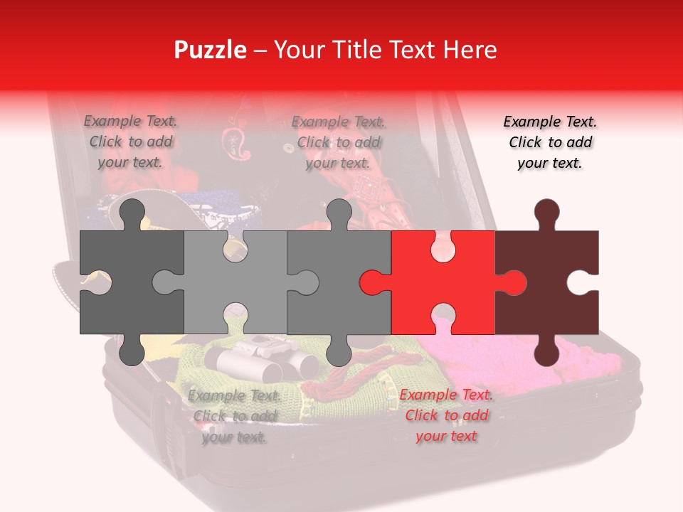 Skirt Background Camera PowerPoint Template