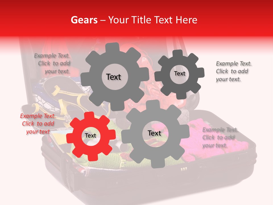 Skirt Background Camera PowerPoint Template