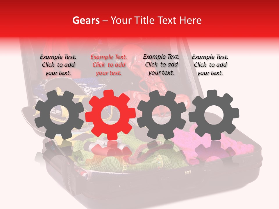 Skirt Background Camera PowerPoint Template