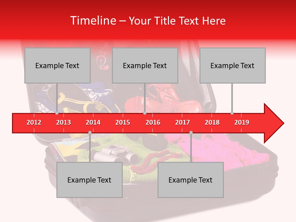 Skirt Background Camera PowerPoint Template