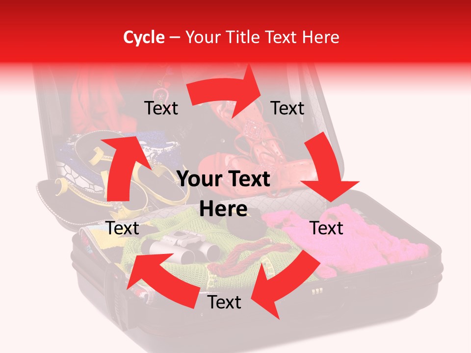 Skirt Background Camera PowerPoint Template