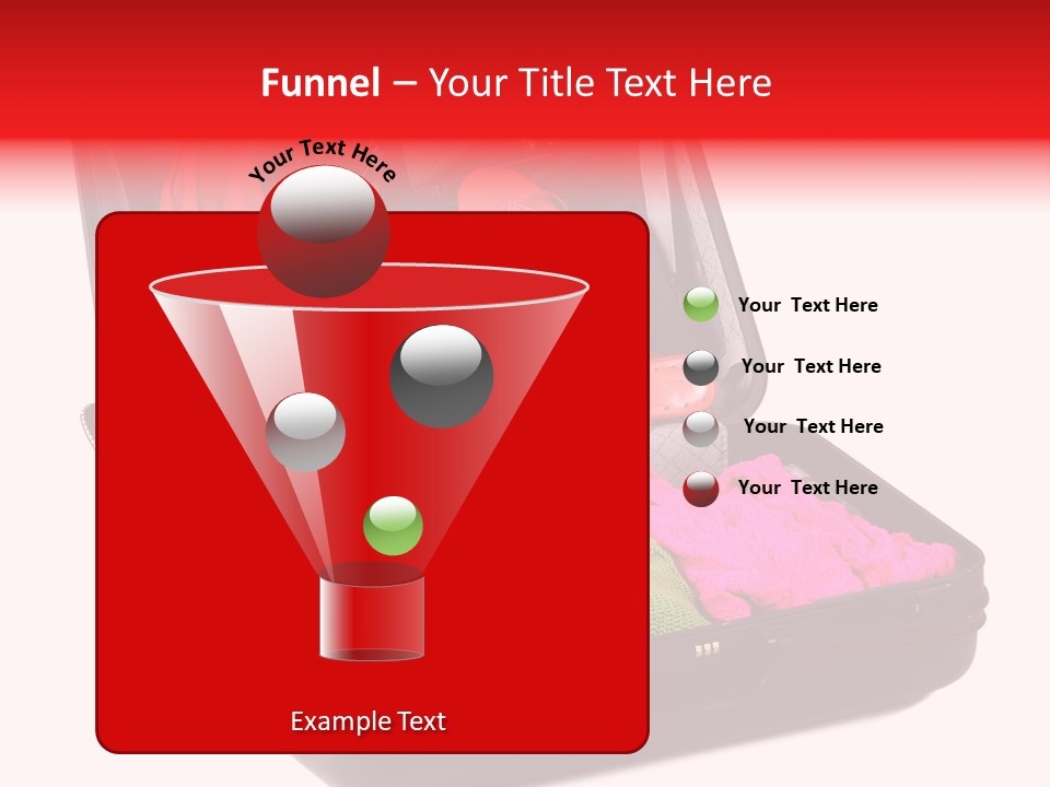 Skirt Background Camera PowerPoint Template