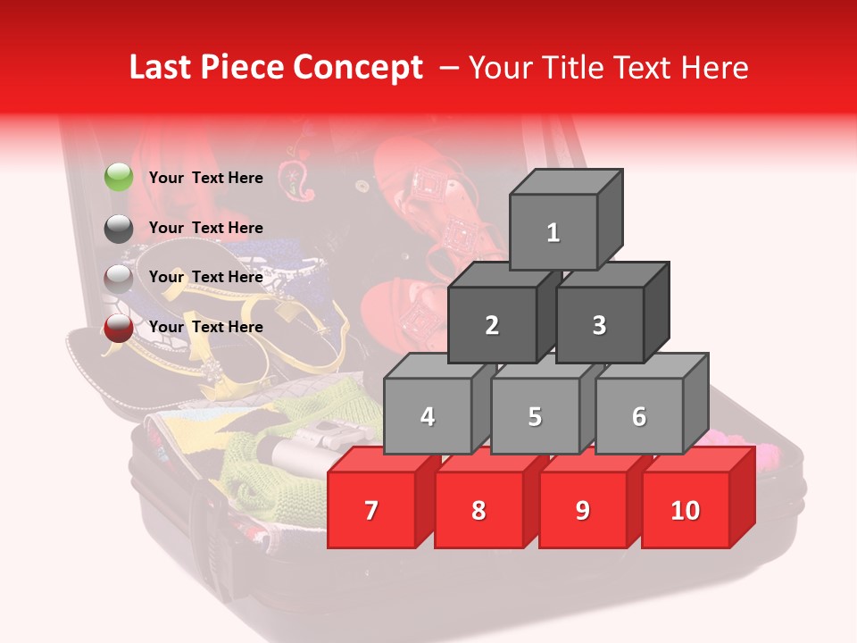 Skirt Background Camera PowerPoint Template