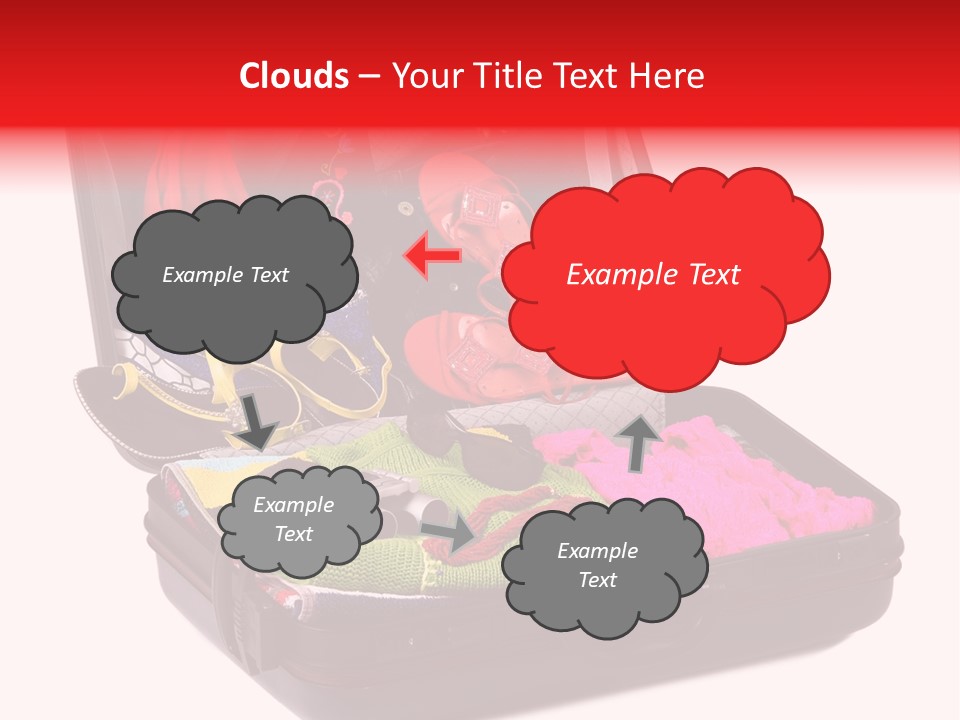 Skirt Background Camera PowerPoint Template
