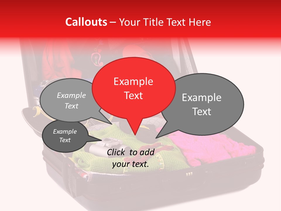 Skirt Background Camera PowerPoint Template