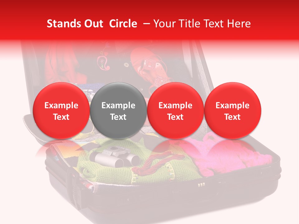 Skirt Background Camera PowerPoint Template