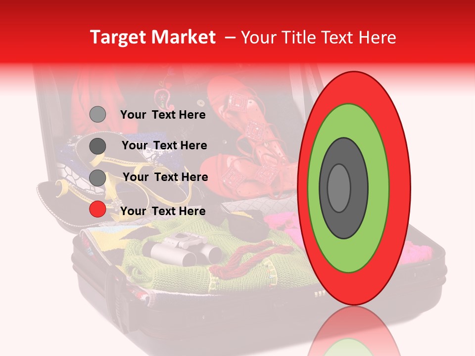 Skirt Background Camera PowerPoint Template