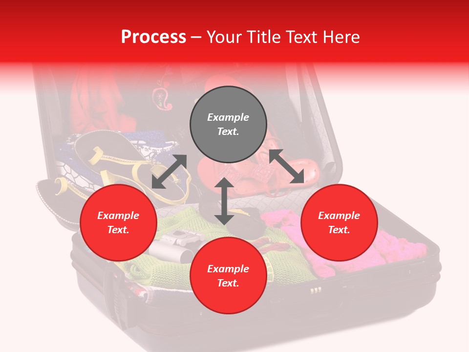 Skirt Background Camera PowerPoint Template