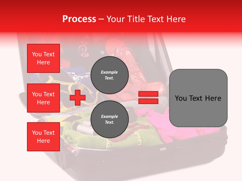 Skirt Background Camera PowerPoint Template