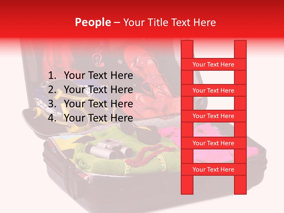 Skirt Background Camera PowerPoint Template