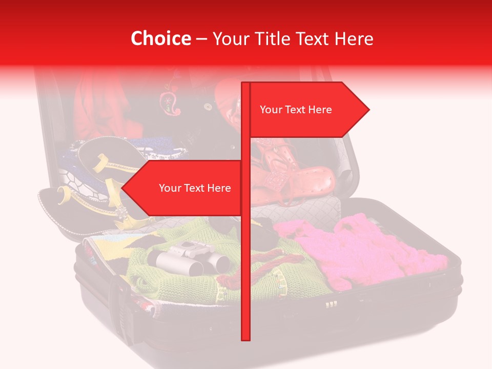 Skirt Background Camera PowerPoint Template