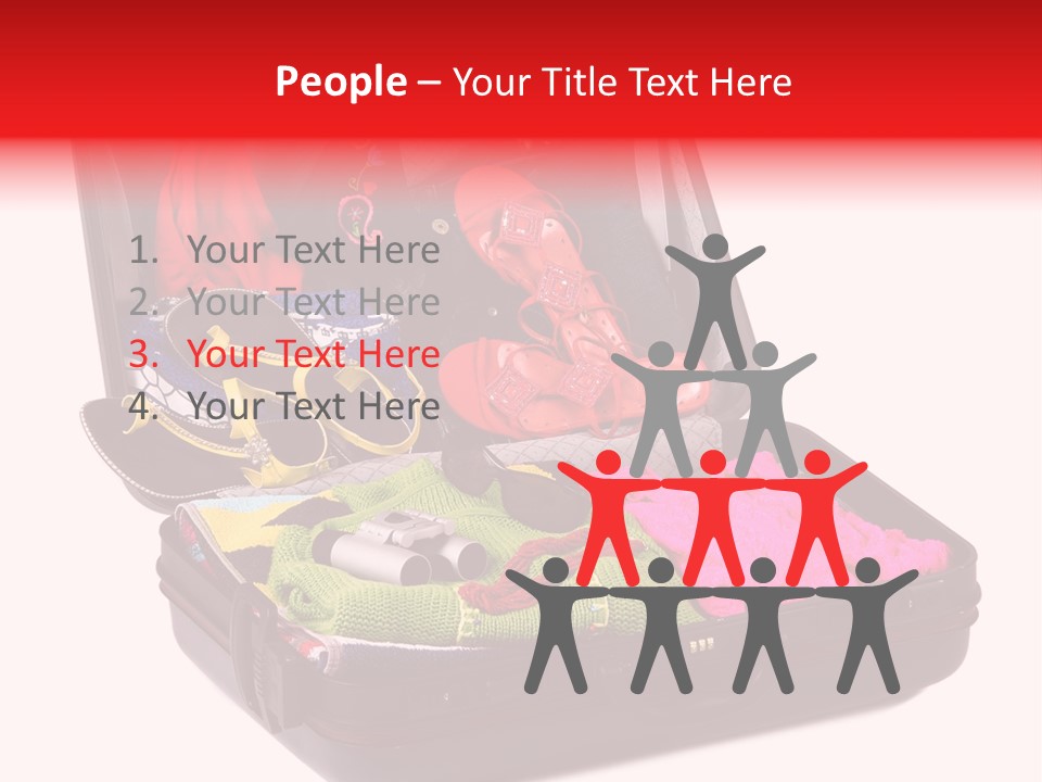 Skirt Background Camera PowerPoint Template