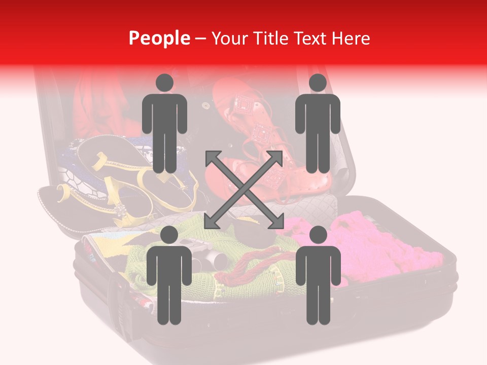 Skirt Background Camera PowerPoint Template