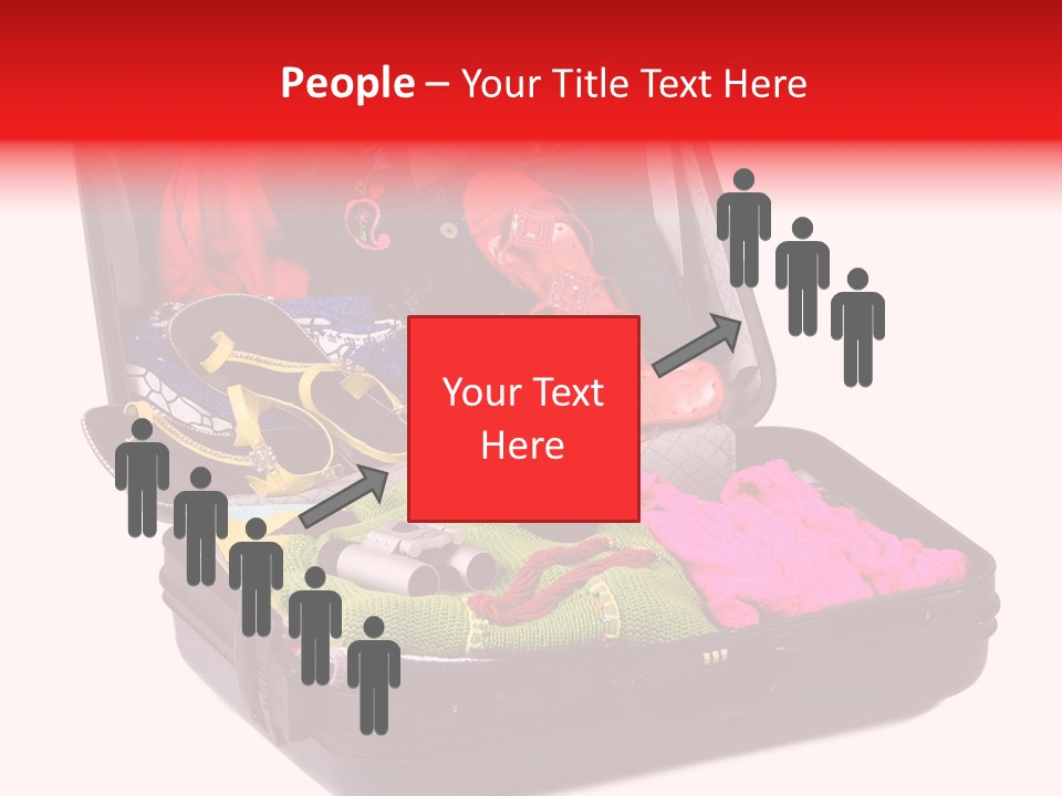 Skirt Background Camera PowerPoint Template