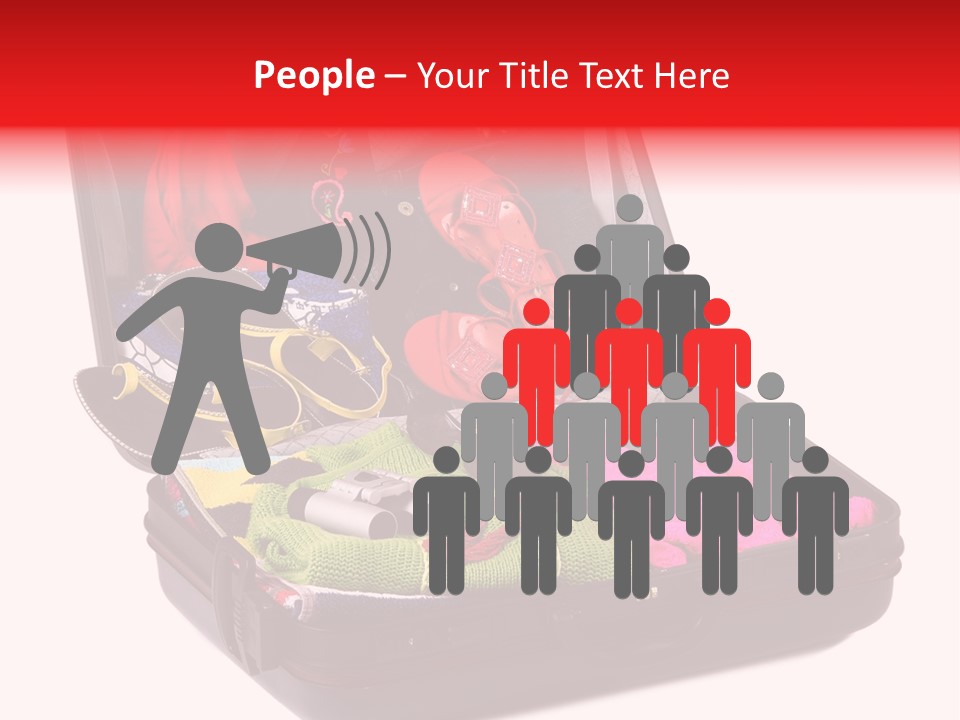 Skirt Background Camera PowerPoint Template