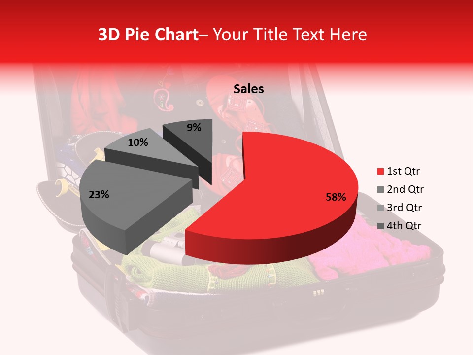 Skirt Background Camera PowerPoint Template