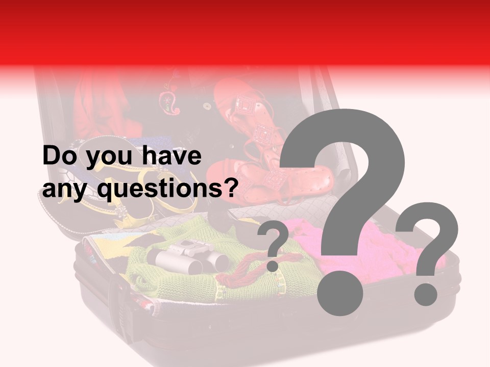 Skirt Background Camera PowerPoint Template